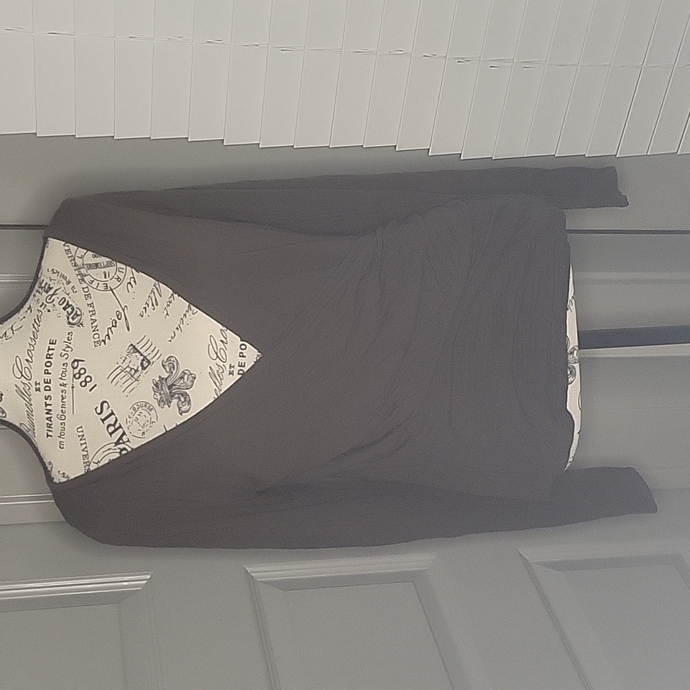 Brown wrap shirt - Picture 3 of 5
